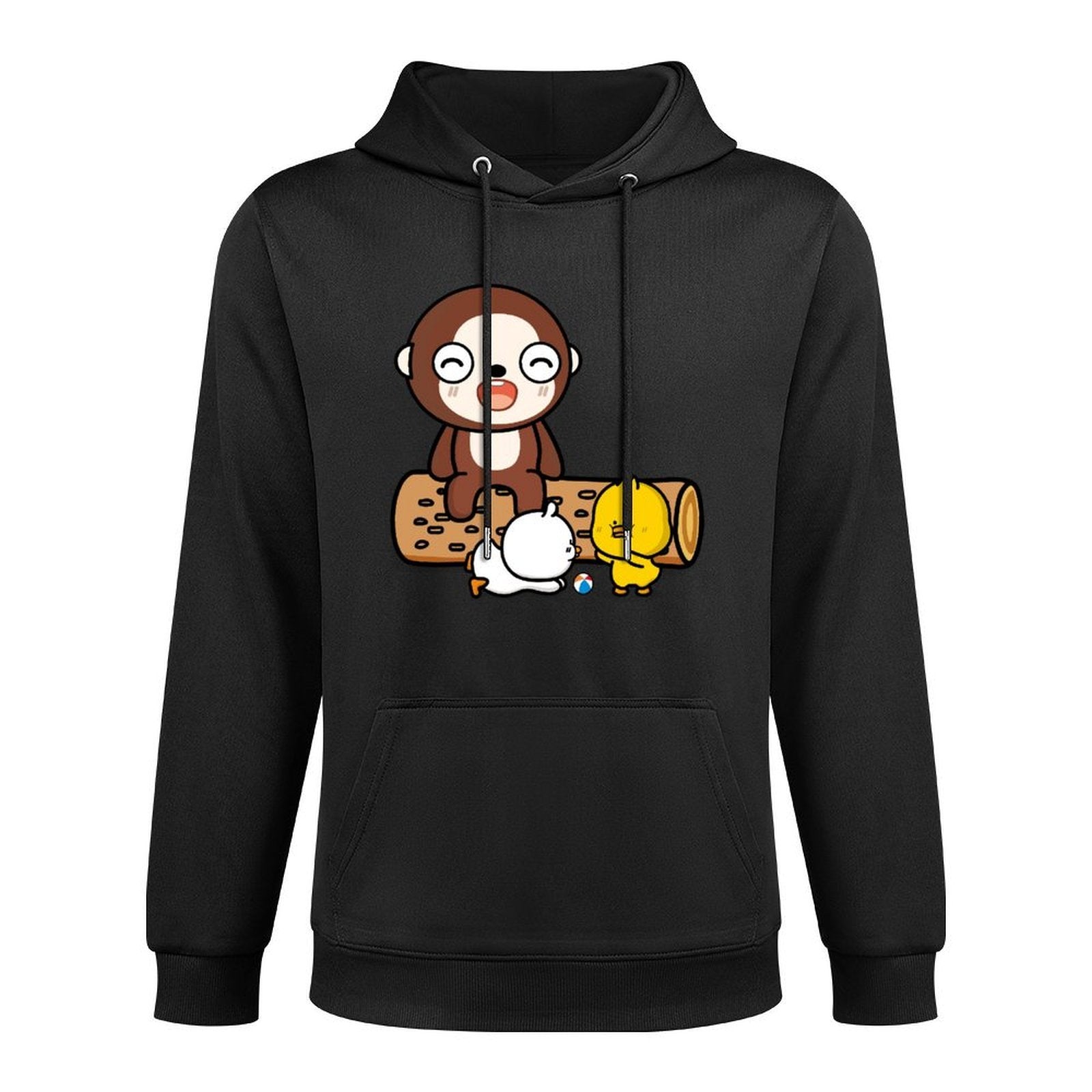 Chill Clean Edges Front Graphic Hoodies